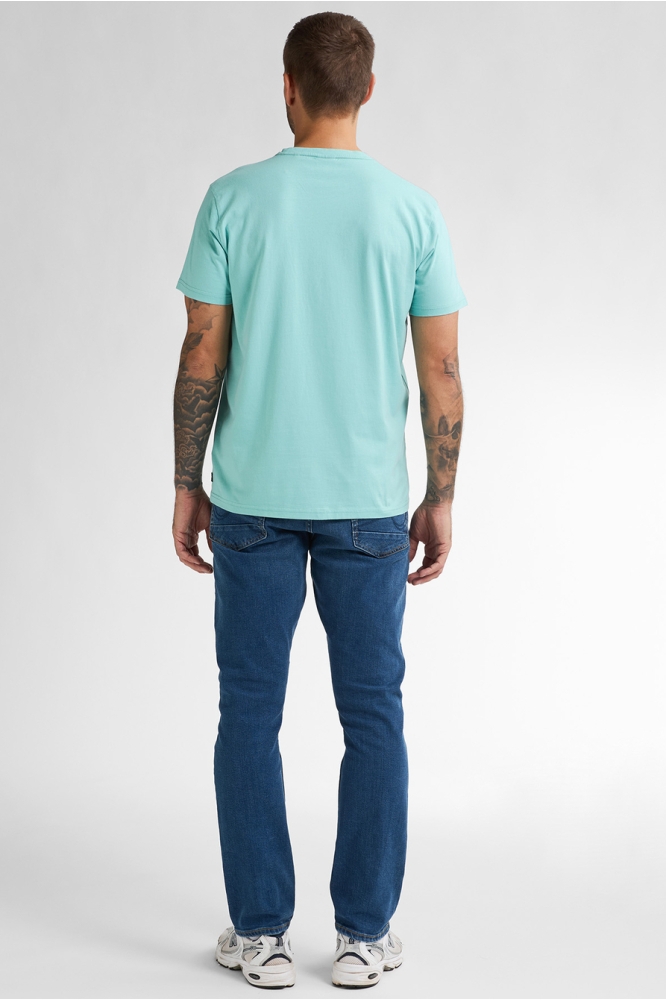 T SHIRT MET RONDE HALS M 1050 TSR117 5180 Aqua